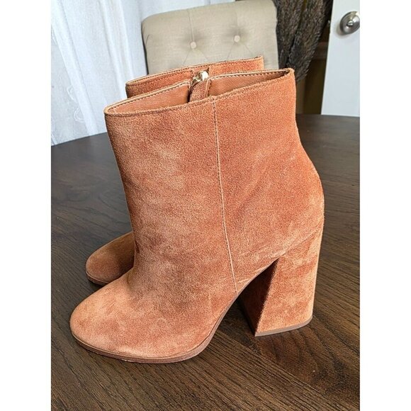 Jessica Simpson Burdete Womens booties size 9 Boots Leather - Picture 3 of 16